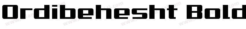 Ordibehesht Bold Version 1001 Apr字体转换
